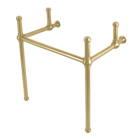 Kingston Brass Brass Console Sink Legs, Brushed Brass VBH281833BB